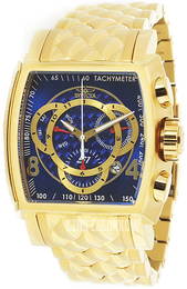 Invicta S1 Rally Niebieski/Stal w odcieniu złota 27957