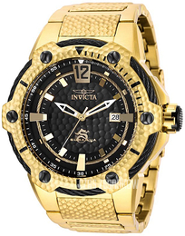 Invicta Subaqua Czarny/Stal w odcieniu złota Ø53 mm 28005