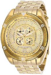 Invicta Aviator Żółte złoto/Stal w odcieniu złota Ø52 mm 28088
