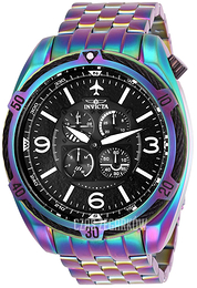 Invicta Aviator Czarny/Stal Ø52 mm 28090
