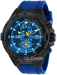 Invicta Aviator Niebieski/Guma Ø50.5 mm 28092