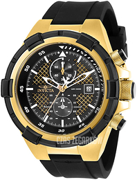 Invicta Aviator Czarny/Guma Ø50.5 mm 28100