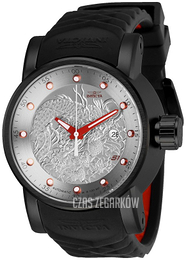 Invicta S1 Rally Srebrny/Guma Ø48 mm 28174