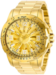 Invicta S1 Rally Żółte złoto/Stal w odcieniu złota Ø52 mm 28286