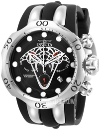 Invicta Venom Czarny/Stal Ø53.7 mm 28382