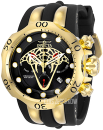 Invicta Venom Czarny/Guma Ø53.7 mm 28387