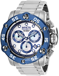 Invicta Reserve Biały/Stal Ø52 mm 28548