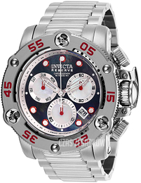 Invicta Reserve Czarny/Stal Ø52 mm 28549