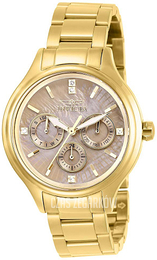 Invicta Angel Brązowy/Stal w odcieniu złota Ø38 mm 28736