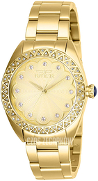 Invicta Wildflower Żółte złoto/Stal w odcieniu złota Ø35 mm 28826