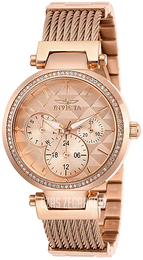 Invicta Angel Różowe złoto/Stal w kolorze różowego złota Ø36 mm 28920