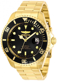 Invicta Pro Diver Czarny/Stal w odcieniu złota Ø47 mm 28948