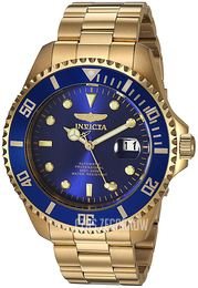 Invicta Pro Diver Niebieski/Stal w odcieniu złota Ø47 mm 28949