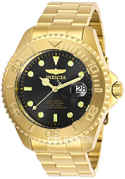 Invicta Pro Diver Szary/Stal w odcieniu złota Ø47 mm 28952
