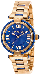 Invicta Bolt Niebieski/Stal w kolorze różowego złota Ø32 mm 29131