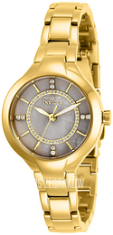 Invicta Angel Szary/Stal w odcieniu złota Ø28 mm 29324