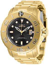 Invicta Pro Diver Czarny/Stal w odcieniu złota Ø50 mm 29354
