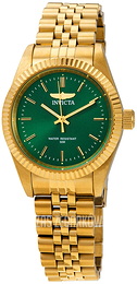 Invicta Specialty Zielony/Stal w odcieniu złota Ø36 mm 29408