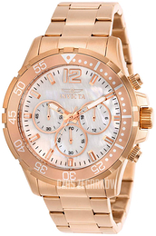 Invicta Pro Diver Biały/Stal w kolorze różowego złota Ø45 mm 29461