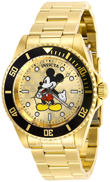 Invicta Disney Żółte złoto/Stal w odcieniu złota Ø40 mm 29670