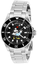 Invicta Disney Czarny/Stal Ø36 mm 29675