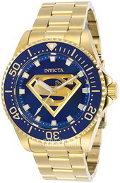 Invicta Dc Comics Niebieski/Stal w odcieniu złota Ø44 mm 29689