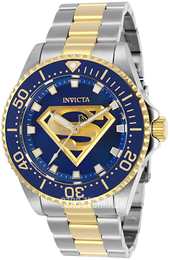 Invicta Dc Comics Niebieski/Stal w odcieniu złota Ø44 mm 29690