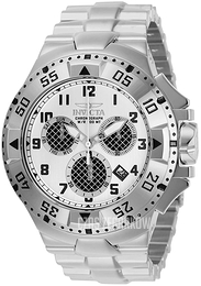Invicta Excursion Srebrny/Stal Ø50 mm 29719