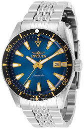 Invicta Vintage Niebieski/Stal Ø43 mm 29772