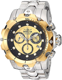 Invicta Venom Żółte złoto/Stal Ø55 mm 29884