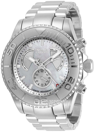 Invicta Reserve Biały/Stal Ø47 mm 29961