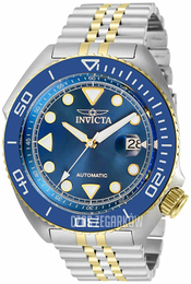 Invicta Niebieski/Stal w odcieniu złota Ø47 mm 30416