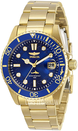 Invicta Pro Diver Niebieski/Stal w odcieniu złota Ø38 mm 30484