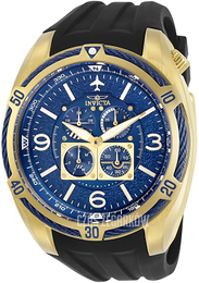 Invicta Aviator Niebieski/Guma Ø50 mm 30487