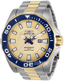Invicta Żółte złoto/Stal w odcieniu złota Ø53 mm 30511