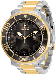 Invicta Pro Diver Wielokolorowy/Stal w odcieniu złota Ø52 mm 30563