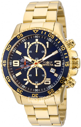 Invicta Niebieski/Stal w odcieniu złota Ø45 mm 30689