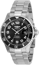 Invicta Pro Diver Czarny/Stal Ø40 mm 30690