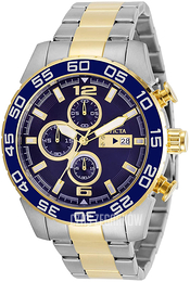 Invicta Specialty Niebieski/Stal w odcieniu złota Ø46 mm 30696