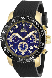 Invicta Specialty Niebieski/Guma Ø45 mm 30774