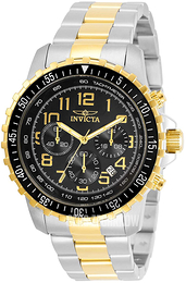 Invicta Specialty Czarny/Stal w odcieniu złota Ø45.5 mm 30792