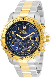 Invicta Specialty Niebieski/Stal w odcieniu złota Ø45.5 mm 30793