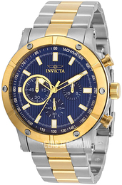 Invicta Specialty Niebieski/Stal w odcieniu złota Ø46.5 mm 30796