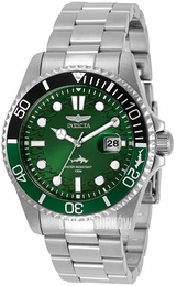 Invicta Zielony/Stal Ø43 mm 30808