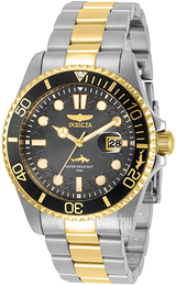 Invicta Pro Diver Szary/Stal w odcieniu złota Ø43 mm 30809