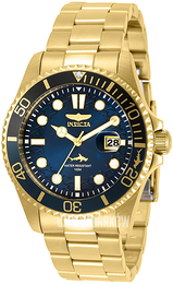Invicta Pro Diver Niebieski/Stal w odcieniu złota Ø43 mm 30810