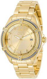 Invicta Bolt Żółte złoto/Stal w odcieniu złota Ø38 mm 30880
