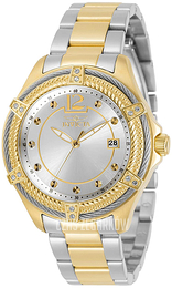 Invicta Bolt Srebrny/Stal w odcieniu złota Ø38 mm 30882