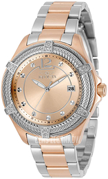 Invicta Bolt Różowe złoto/Stal w kolorze różowego złota Ø38 mm 30885