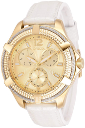 Invicta Bolt Żółte złoto/Guma Ø41 mm 30886